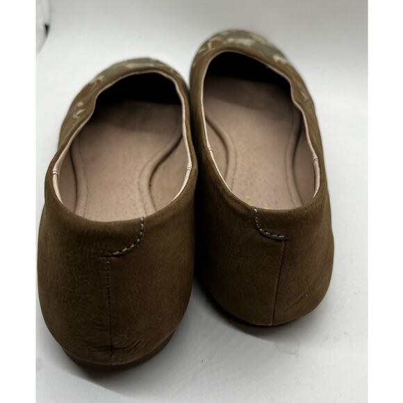 Seychelles Campfire Floral Embroidered Slip On Ballet Flat Size 7 - Picture 3 of 4